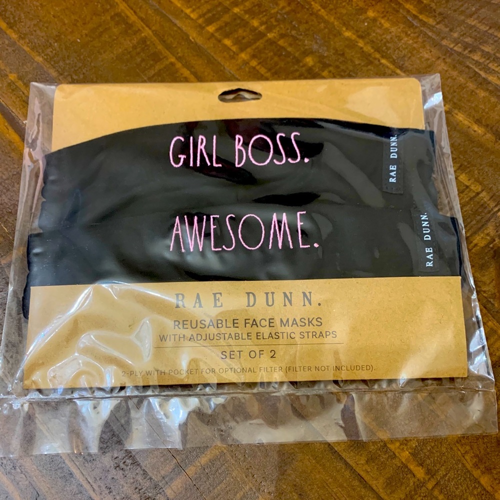 NWT Rae Dunn Masks